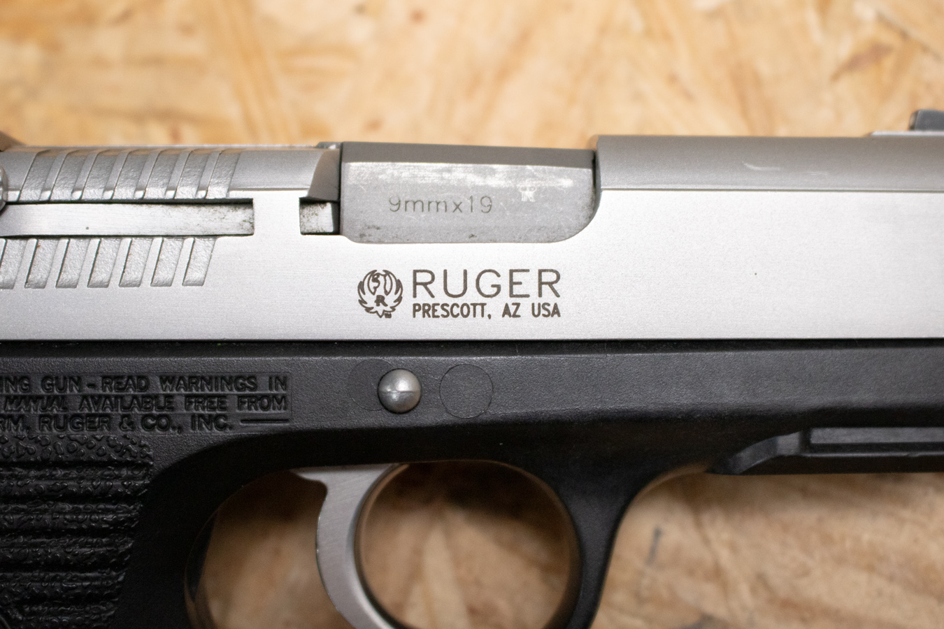 RUGER P95 9mm Police Trade-In Pistol with Manual Safety