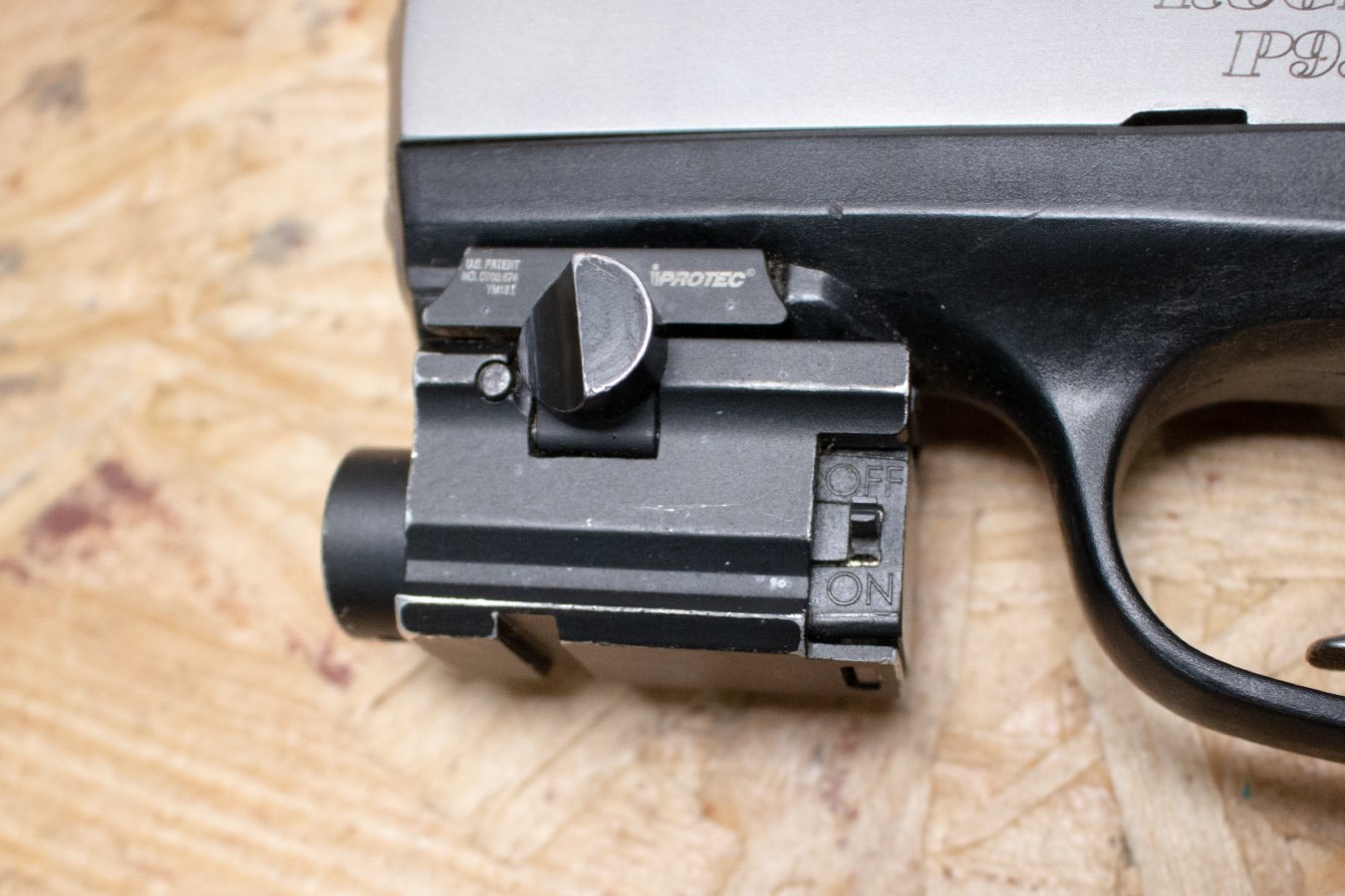 RUGER P95 9mm Police Trade-In Pistol with Laser (Mag Not Included)