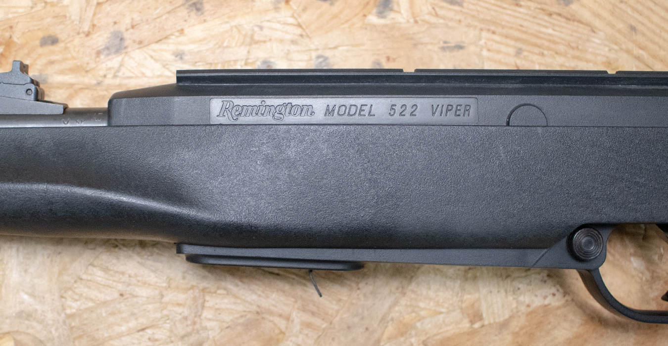 REMINGTON 522 Viper 22LR Police Trade-In Rifle w/Polymer Stock (Mag Not Included)
