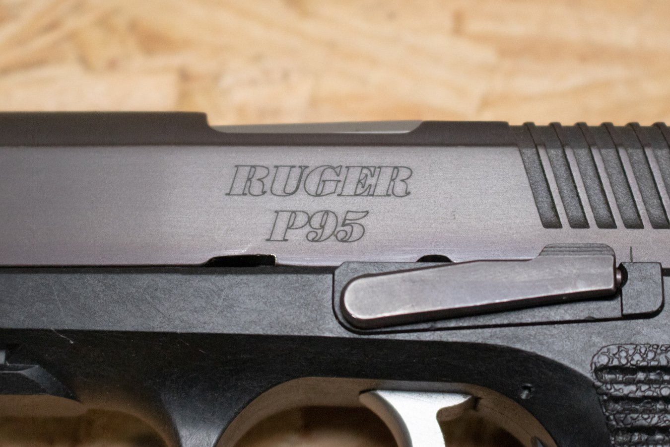 RUGER P95 9mm Police Trade-In Pistol with Manual Safety