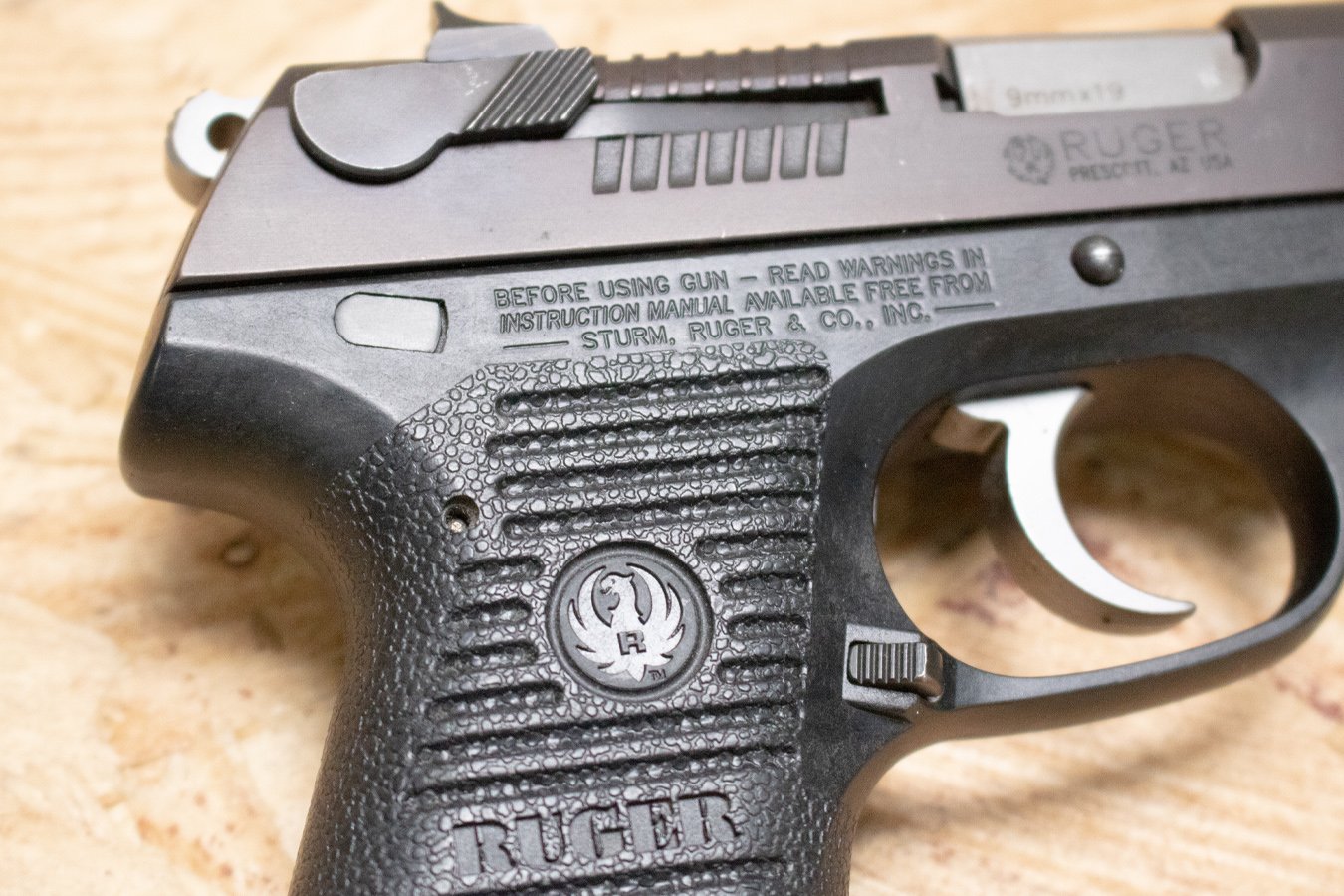 RUGER P95 9mm Police Trade-In Pistol with Manual Safety