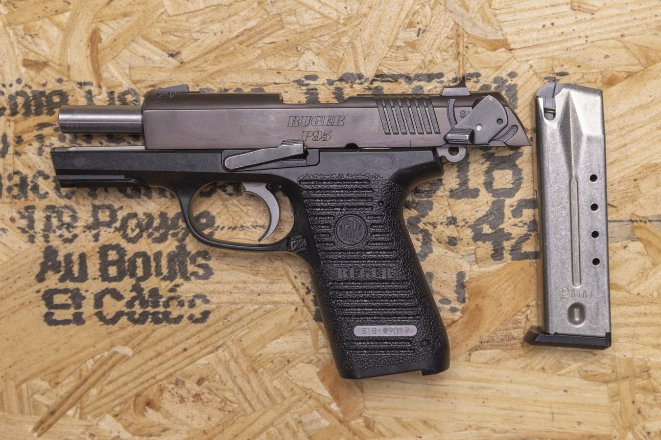 RUGER P95 9mm Police Trade-In Pistol