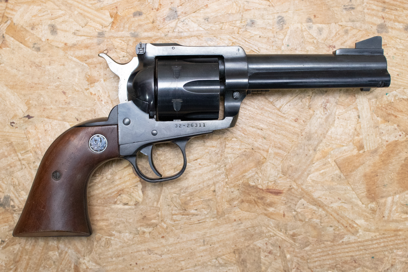 RUGER New Model Blackhawk 357 Mag Police Trade-In Revolver Single-Action