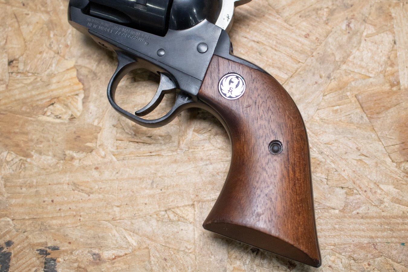 RUGER New Model Blackhawk 357 Mag Police Trade-In Revolver Single-Action