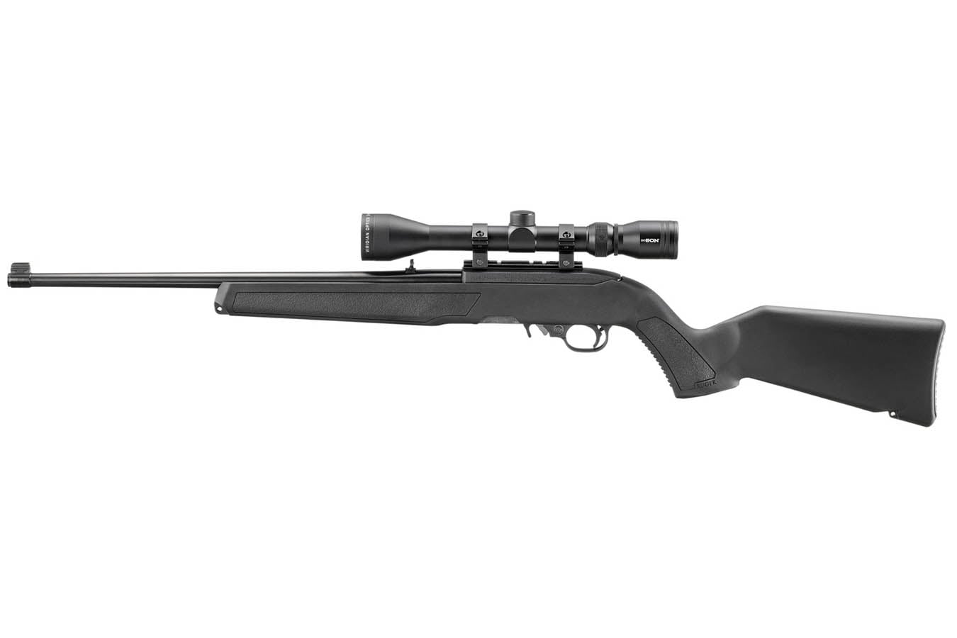 Ruger 10/22 22LR Semi-Auto Rifle with 18.5 Inch Barrel and Scope