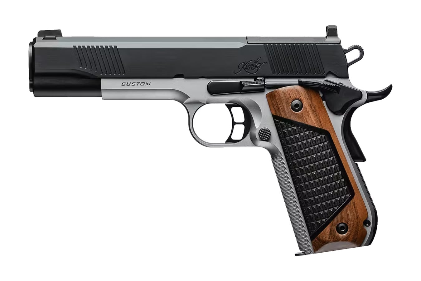 Kimber Custom II Gen II 9mm Luger Pistol with Black Walnut w/G10 Insert Grips