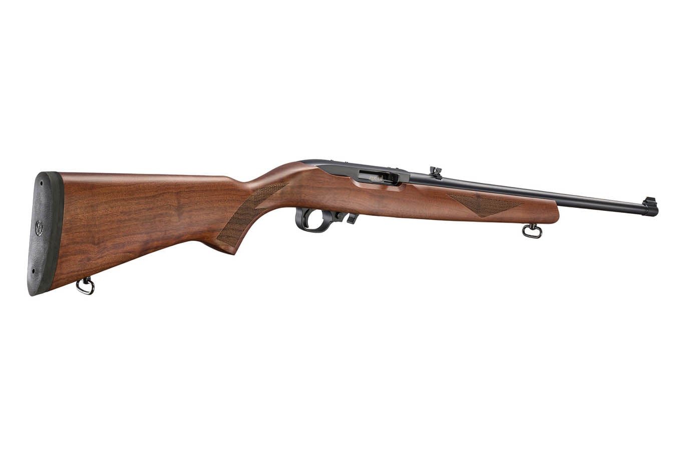 RUGER 10/22 22LR Semi-Auto Rifle with Walnut Stock and BX-Trigger