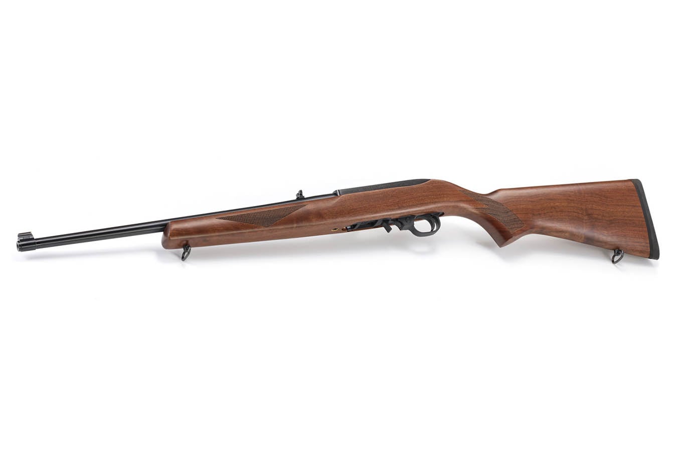 RUGER 10/22 22LR Semi-Auto Rifle with Walnut Stock and BX-Trigger