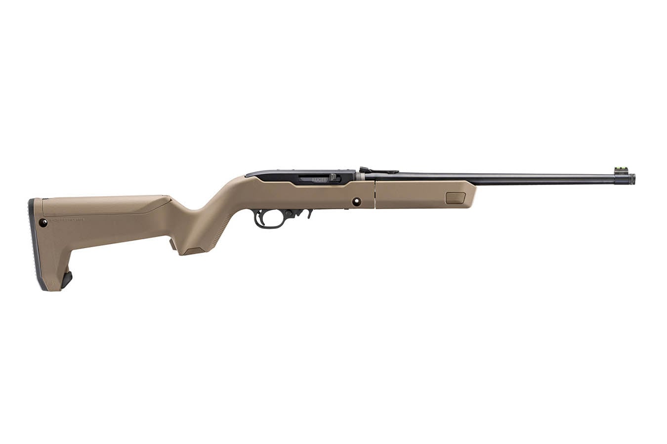 RUGER 10/22 Takedown 22LR Semi-Auto Rifle with Magpul X-22 FDE Backpacker Stock and BX Trigger