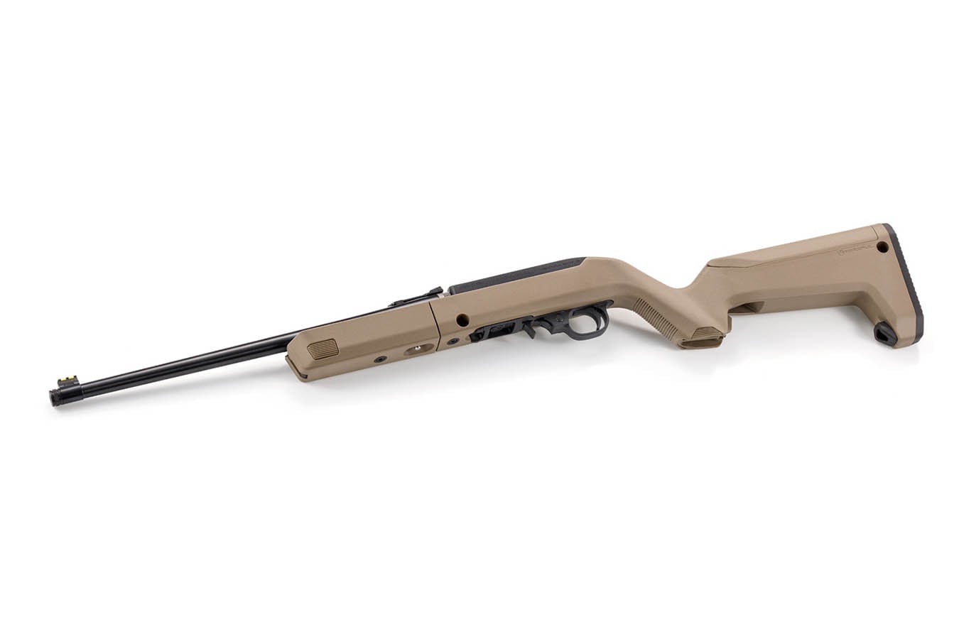 RUGER 10/22 Takedown 22LR Semi-Auto Rifle with Magpul X-22 FDE Backpacker Stock and BX Trigger