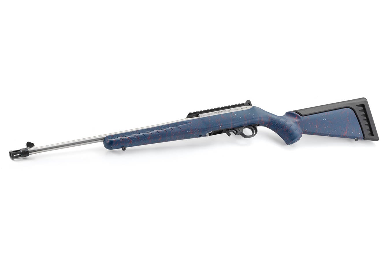 RUGER 10/22 250th Anniversary 22LR Semi-Auto Rifle with Liberty Synthetic Stock and Stainless Threaded Barrel
