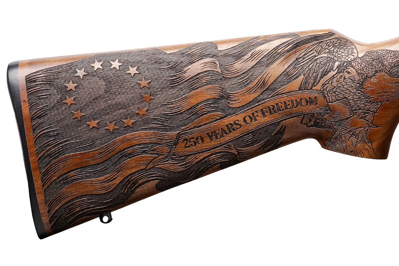 RUGER 10/22 22LR These Men Made America Great Edition Rifle with Engraved Stock