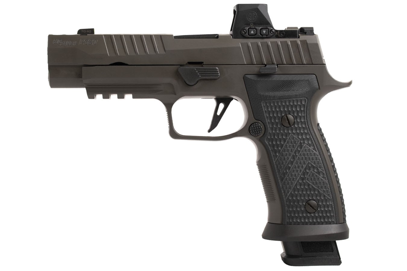 SIG SAUER P320 AXG Legion 9mm Semi-Automatic Pistol with Romeo-X Pro Optic