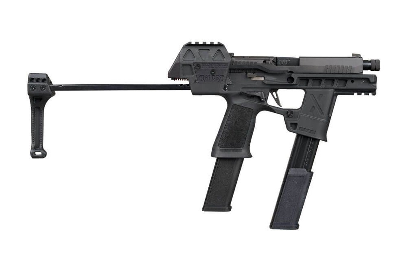 Sig Sauer P320-FLUX Tacops 9mm Pistol with Rapid Deploying Stabilizing Brace and Four Total Magazines