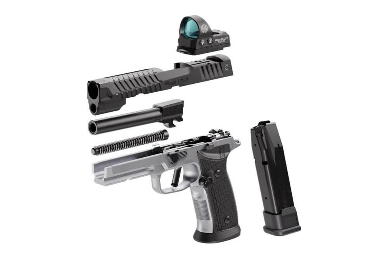 SIG SAUER P320-MAX SXG 9mm Semi-Auto Pistol with ROMEO3 Max Red Dot Optic