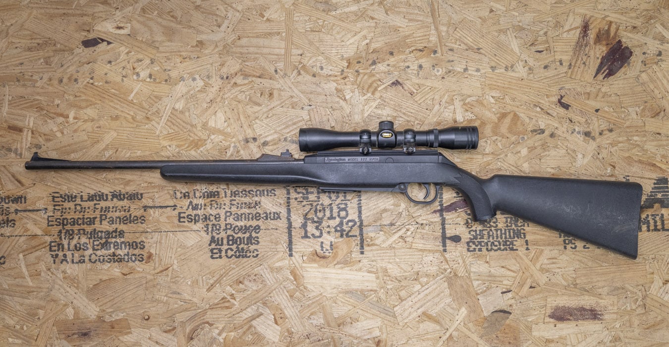 REMINGTON 522 VIPER 22LR Police Trade-In Rifle with Optic (Mag Not Included)