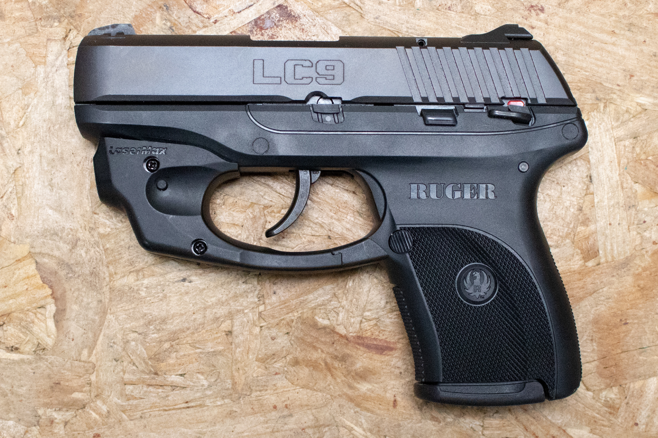 RUGER LC9 9mm Police Trade-In Pistol with Laser and Box