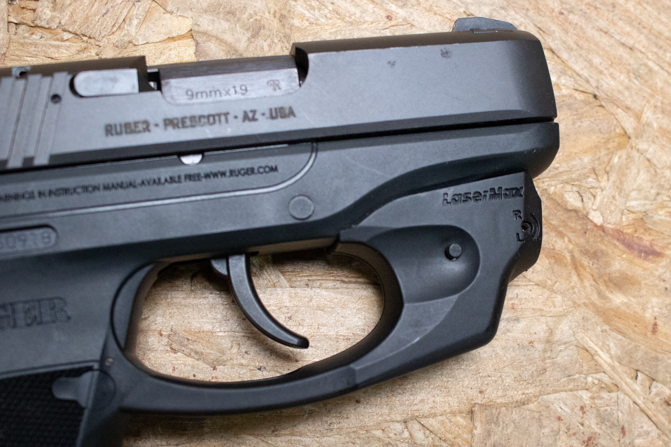 RUGER LC9 9mm Police Trade-In Pistol with Laser and Box