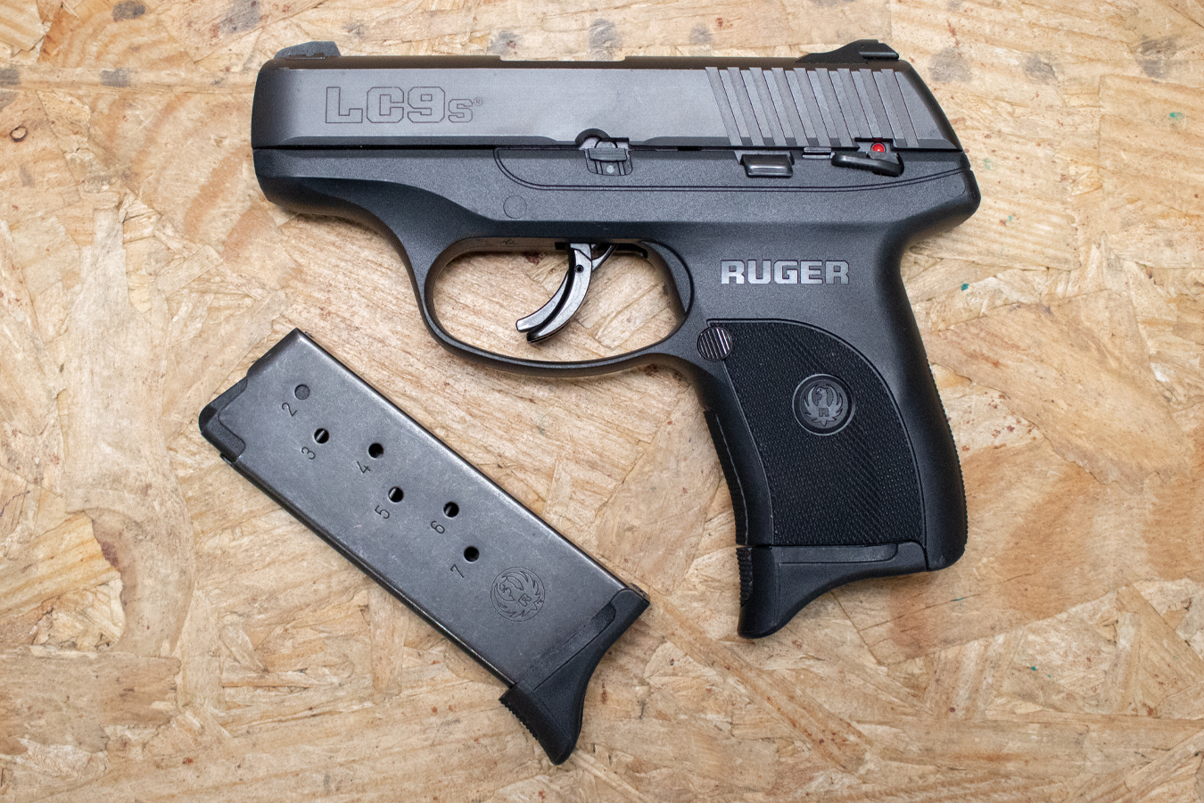 RUGER LC9S 9mm Police Trade-In Pistol with Two Magazines
