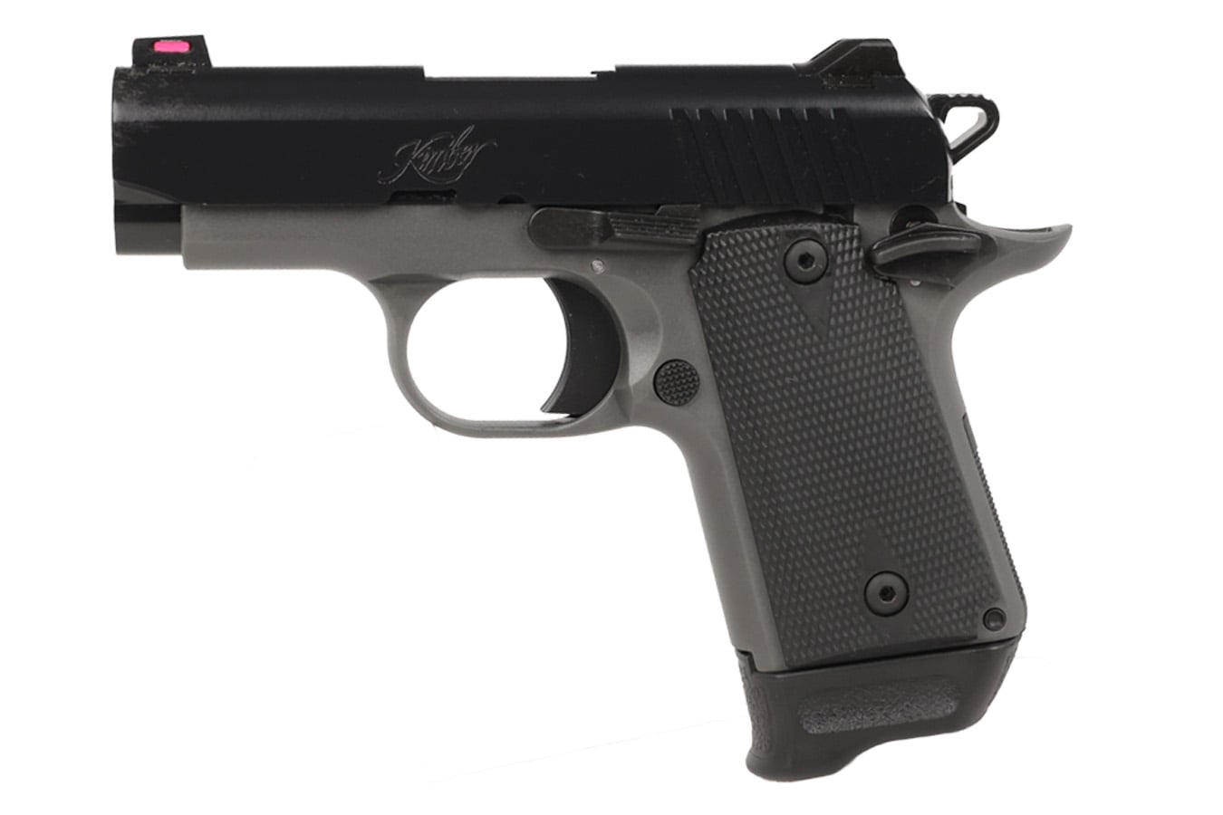 Kimber Micro 9 Shadow Ghost RTC-K Bundle Micro Frame 9mm Luger Pistol with Black/Gray G10 Grips