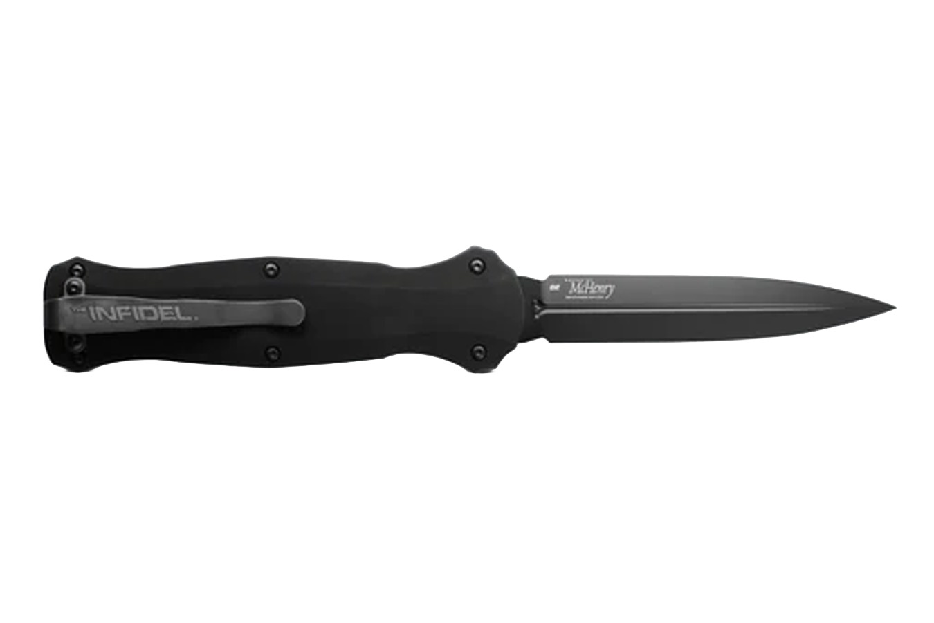 Benchmade Knife Infidel Folding Pocket Knife (Black Aluminum)