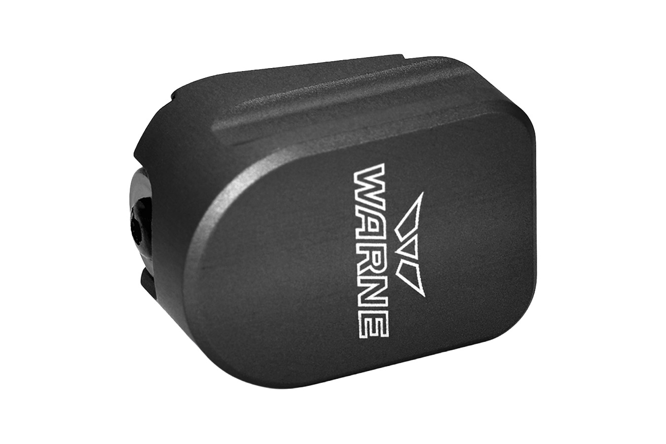 WARNE S&W M&P Magazine Extension 9/40, Black, Capacity +3/9mm, +2/.40