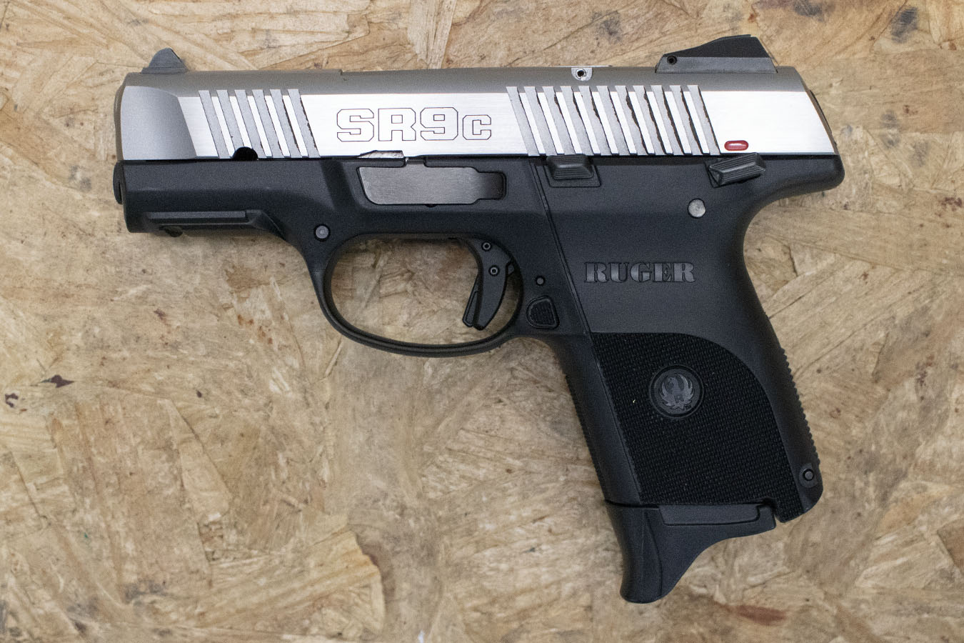 RUGER SR9C 9mm Police Trade-In Pistol with Two-Tone Finish