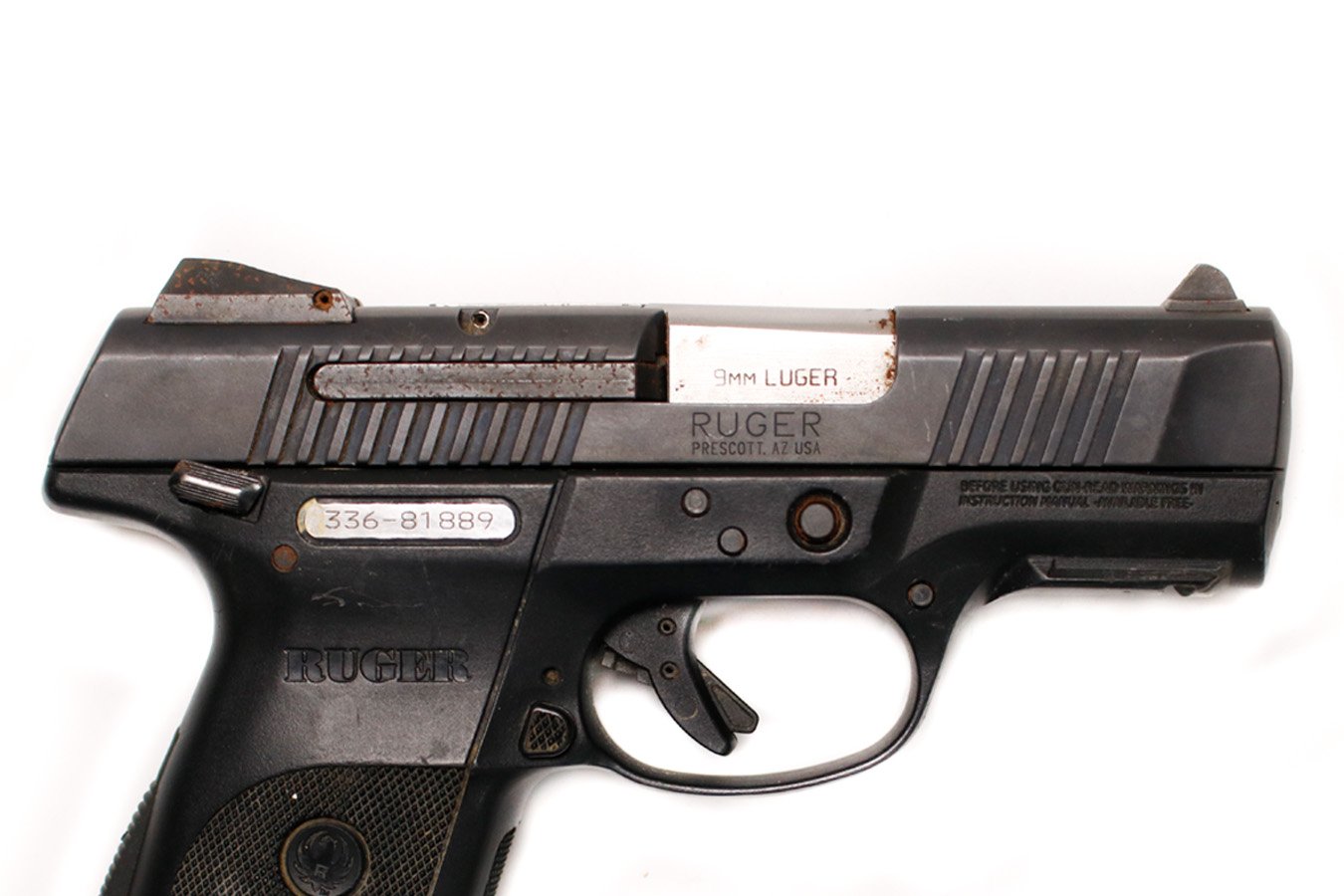 RUGER SR9C 9mm Police Trade-In Pistol