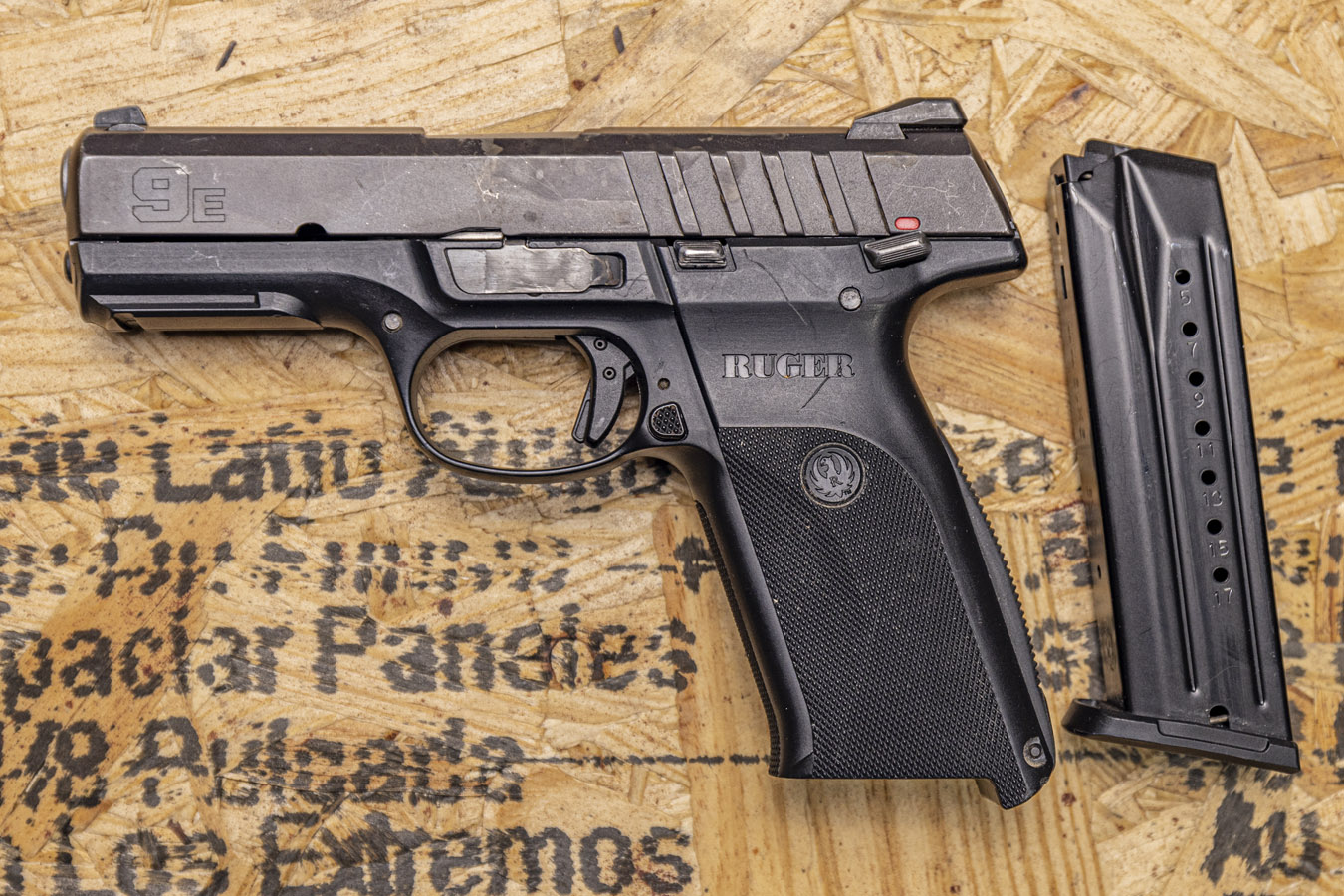 RUGER 9E 9mm Police Trade-In Pistol