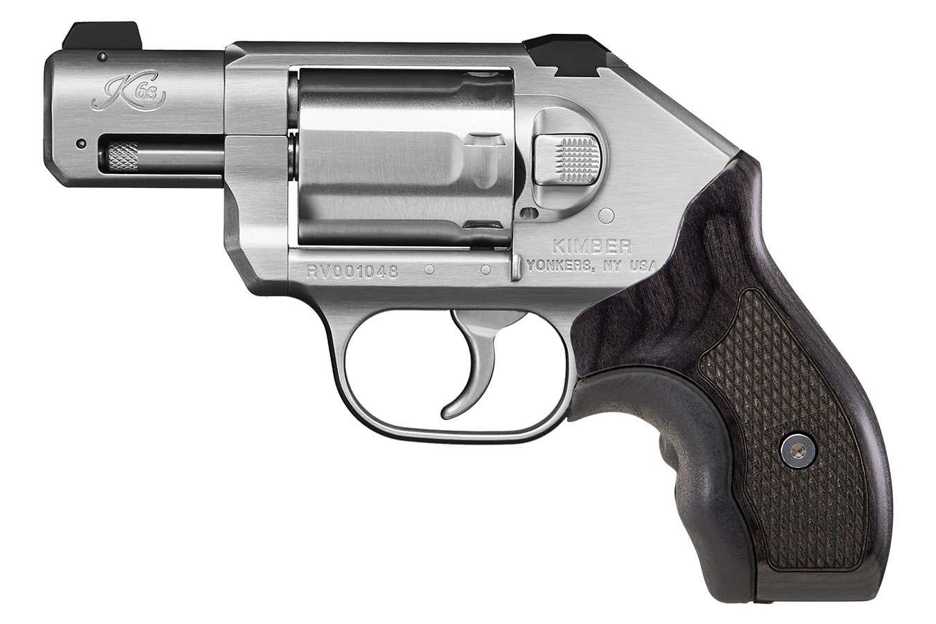 Kimber K6S Stainless (LG) .357 Magnum Revolver with Crimson Trace ...