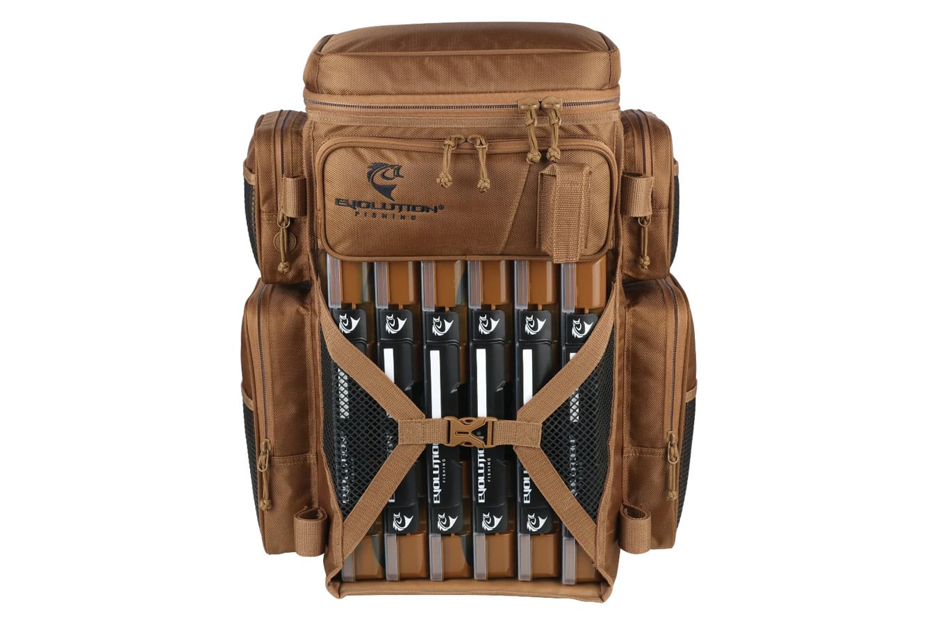 Evolution Outdoors Drift Series Battle Pack 3700 Tackle Backpack - Coyote