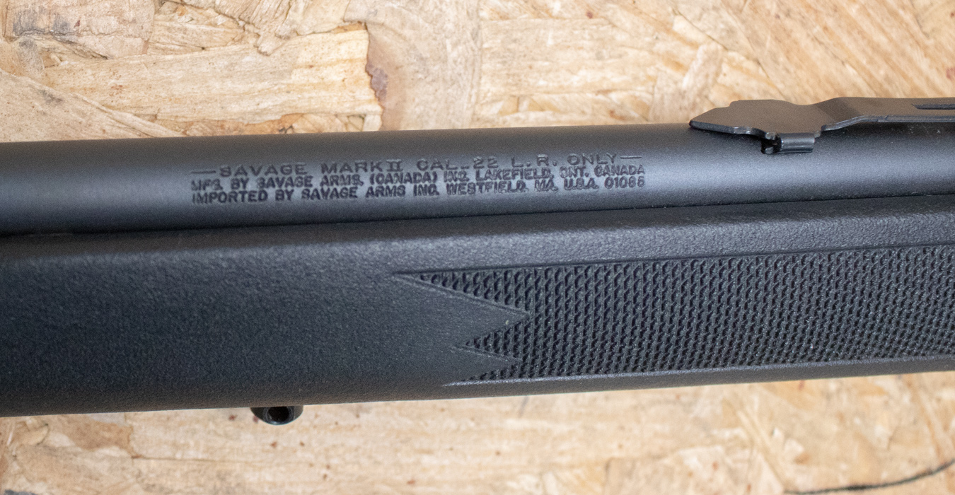 SAVAGE Mark II 22 LR Police Trade-In Rifle (Magazine Not Included)