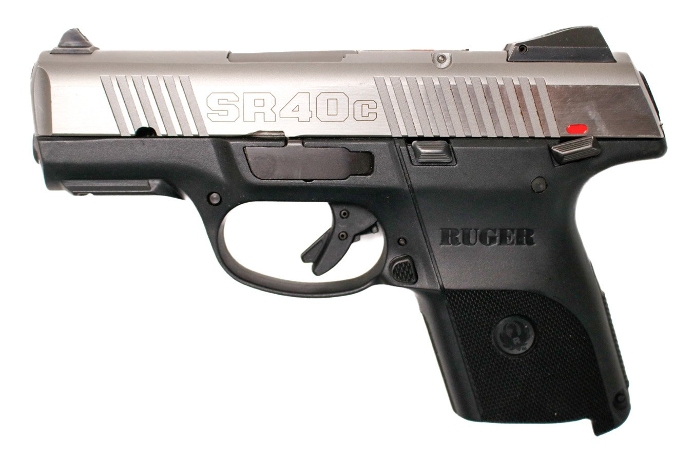 RUGER SR40C 40 S&W Used Police Trade-In Pistol