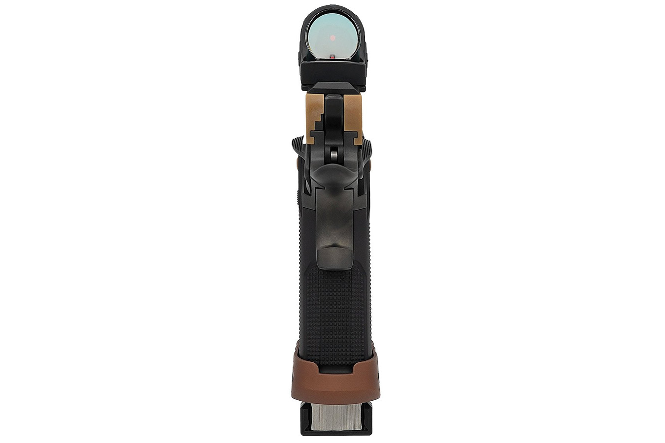 KIMBER 2K11 Target 9mm Pistol with Trijicon SRO optic, Coyote Slide and Black Frame
