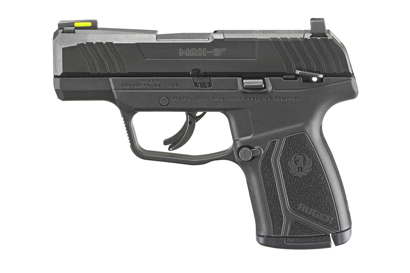 Ruger MAX-9 9mm Micro Compact Optic Ready Pistol (10-Round Model)