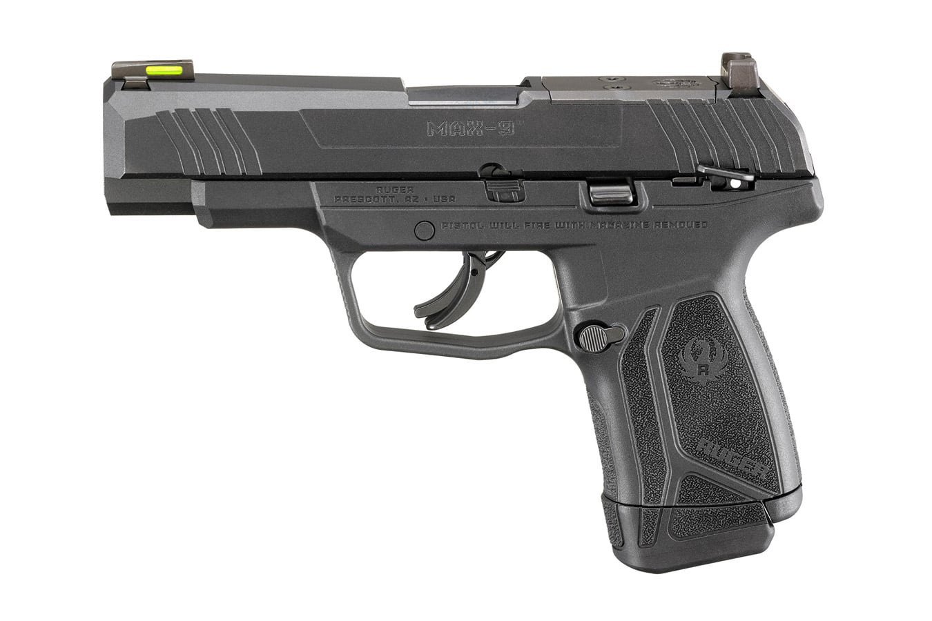 RUGER Max-9 9mm Optic Ready Pistol with 4 Inch Barrel