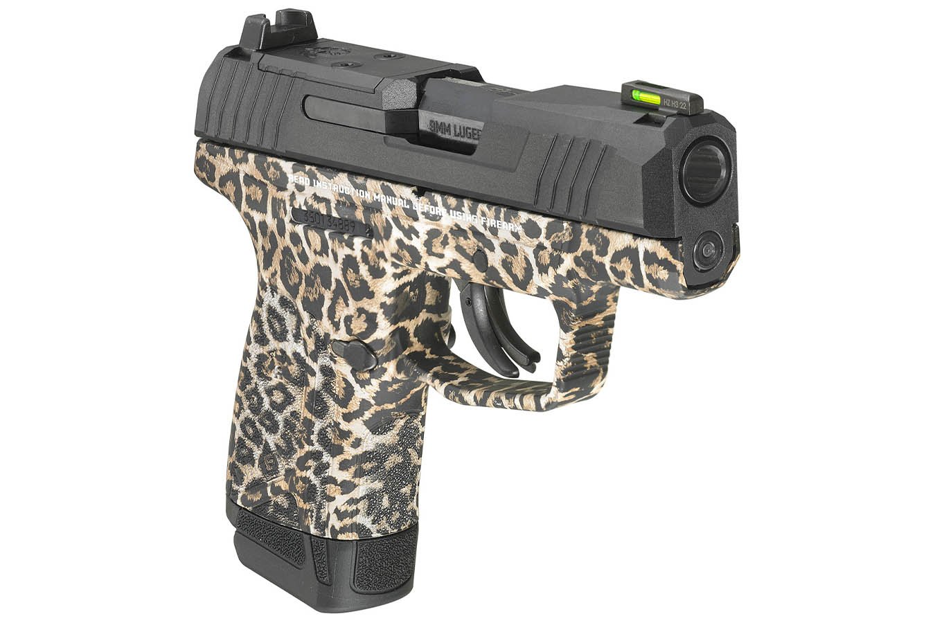 RUGER MAX-9 9mm Optic Ready Semi-Auto Pistol w/ Leopard Print Frame