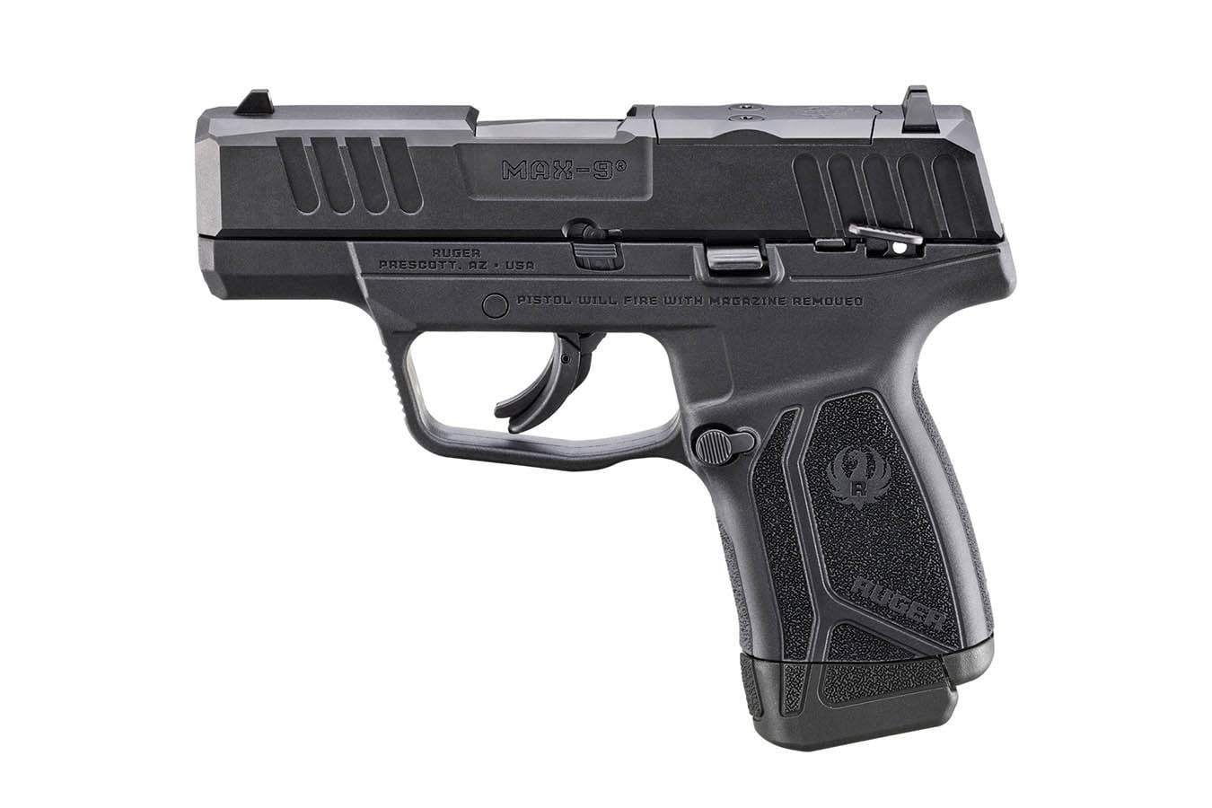 RUGER MAX-9 9mm Optic Ready Semi-Auto Pistol with 3.2 Inch Barrel