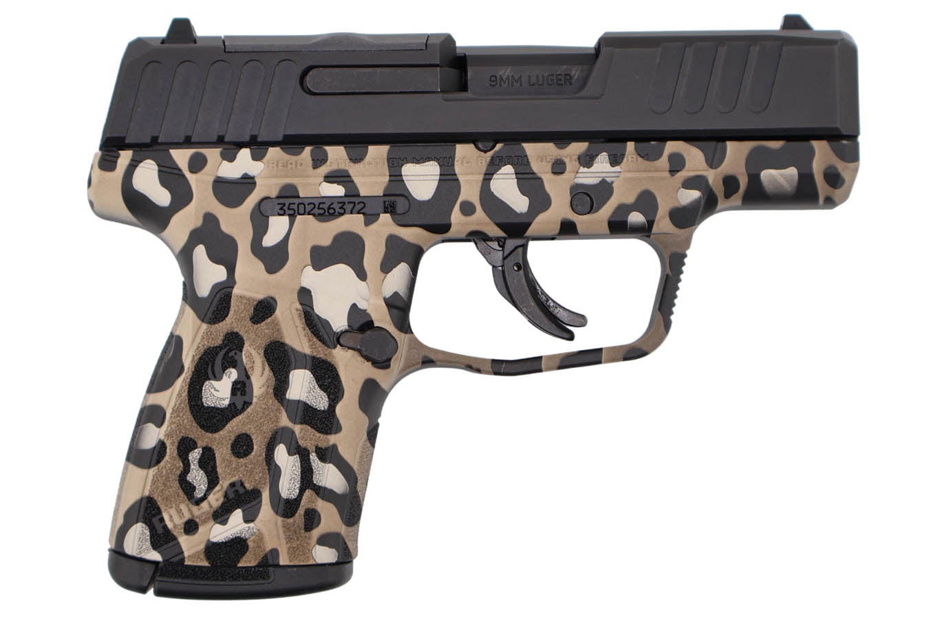 RUGER Max-9 9mm Optic Ready Pistol with Leopard Print Finish