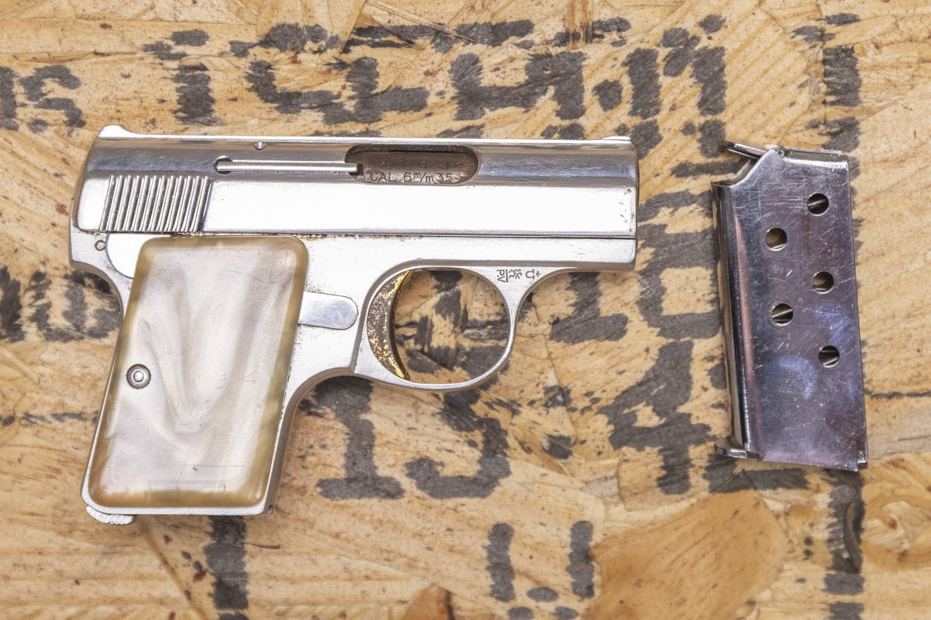 BROWNING FIREARMS FN Baby Browning 25 ACP Police Trade-In Pistol 