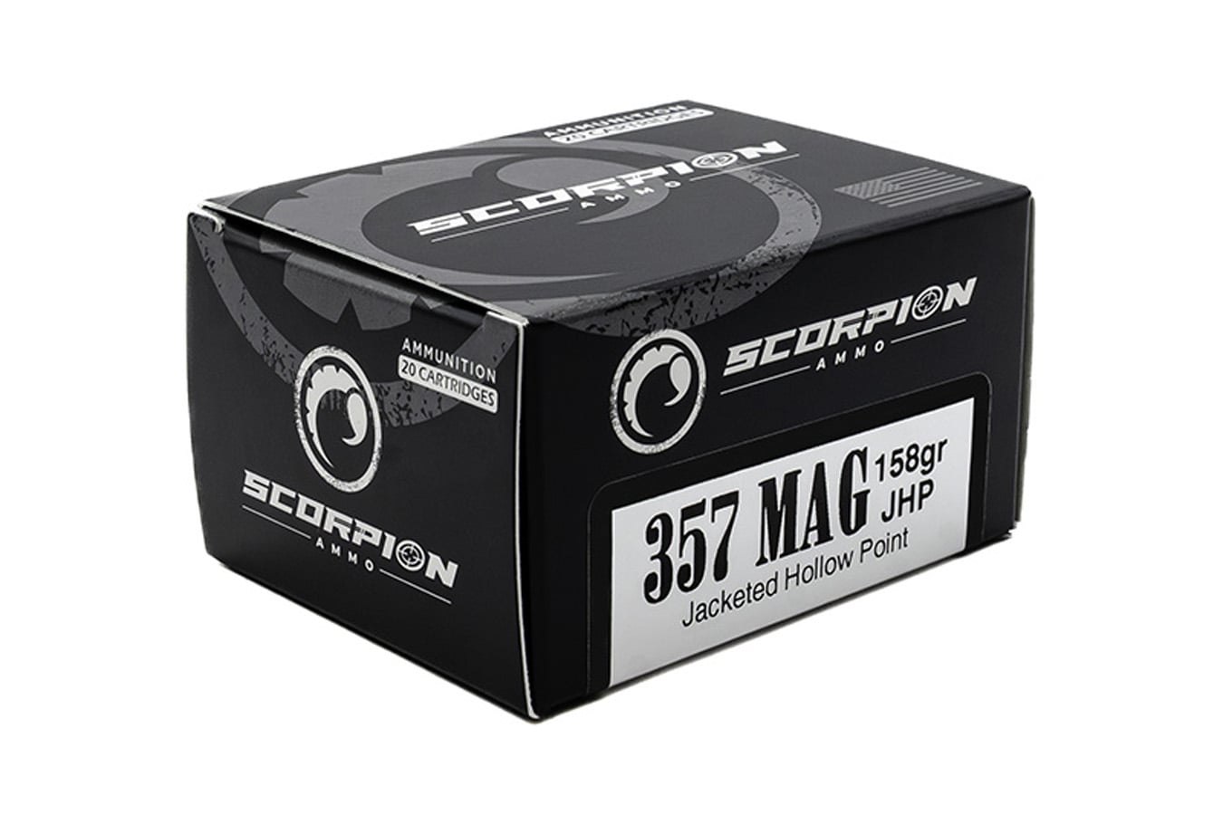 SCORPION 357 Magnum 158 gr JHP Defense 20/Box