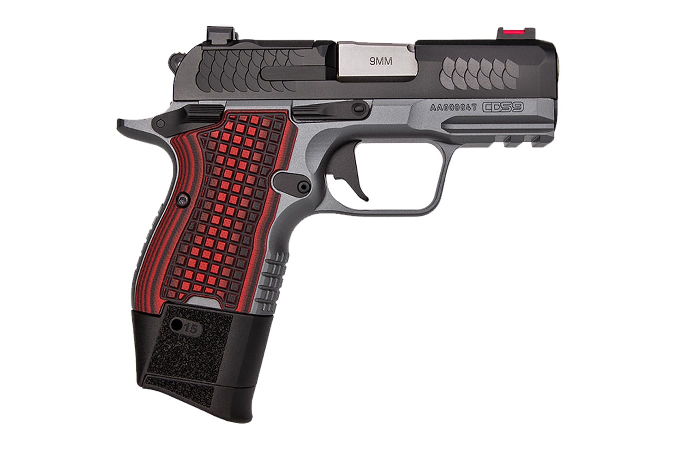 KIMBER CDS9 9mm Optic Ready Pistol with VZ Frag Pattern G10 Grips