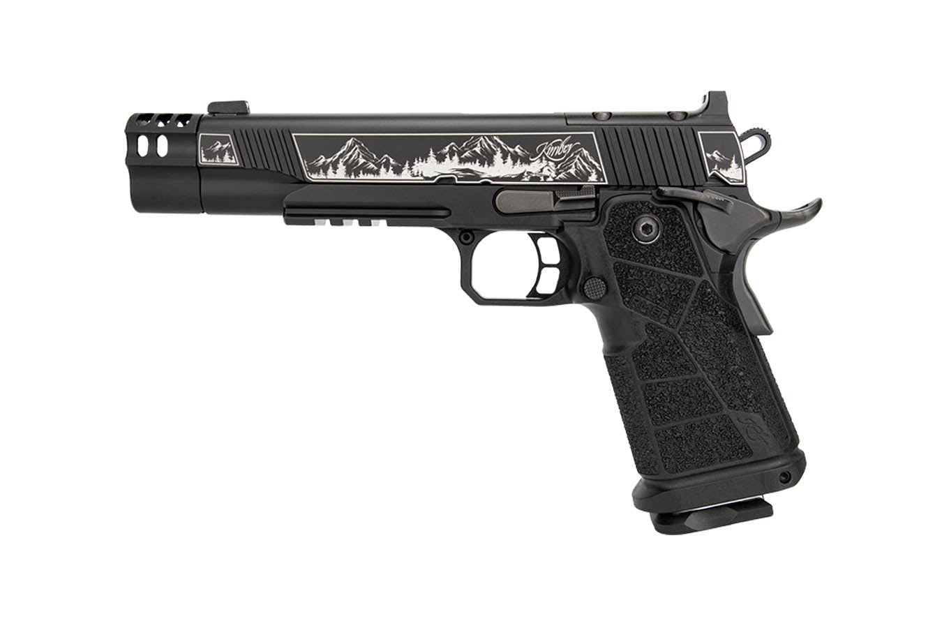 Kimber 1911 DS RMEF Camp Guard Elite 10mm Optic Ready Pistol with Engraved Slide