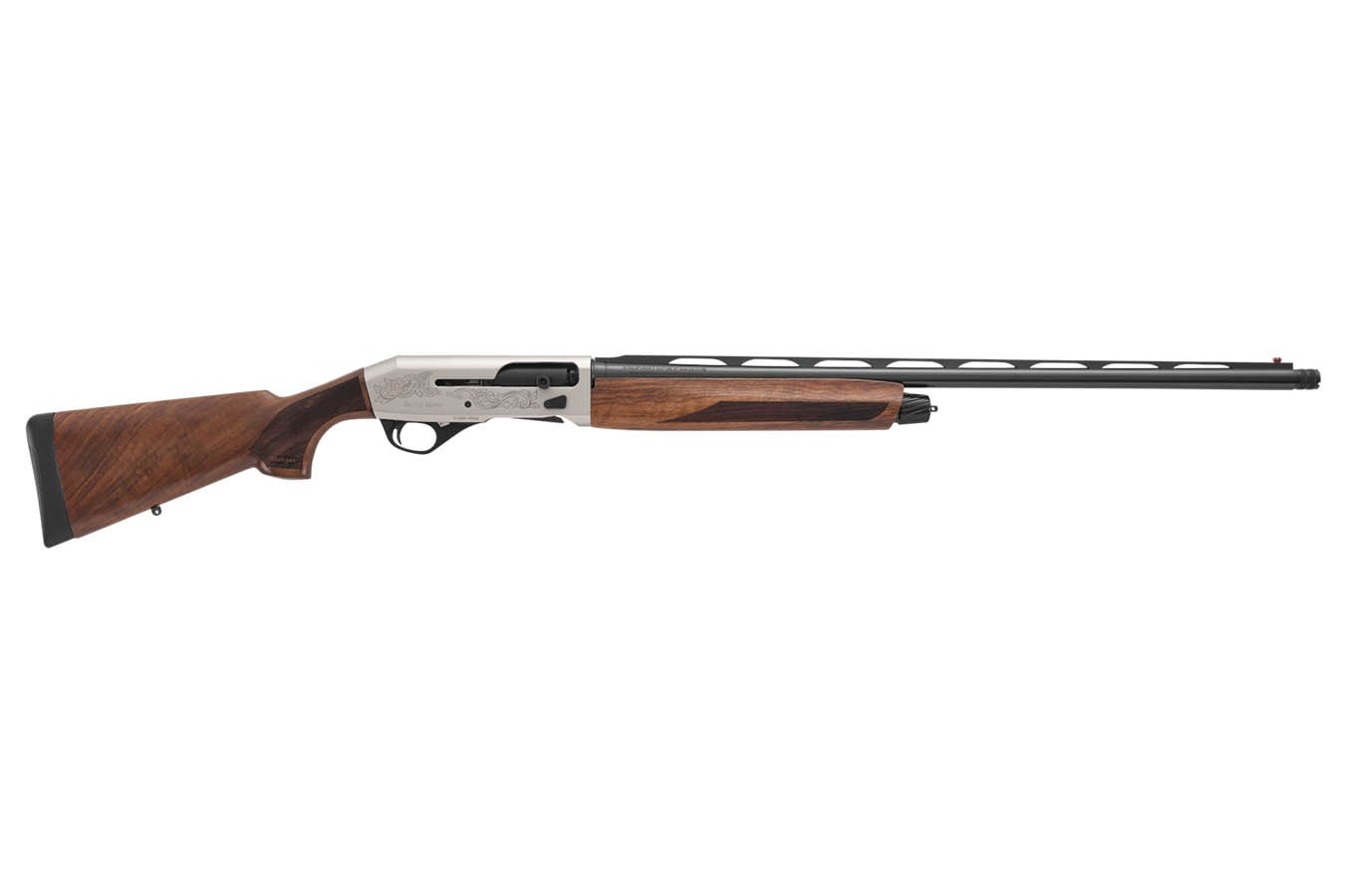 Stoeger M3000 12-Gauge Semi-Auto Shotgun with Satin Walnut Stock and Nickel Engraved Receiver