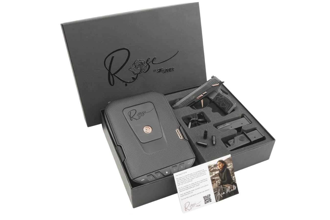 SIG SAUER P365 Rose 380 ACP Pistol with ROMEO-RS Compact Red Dot Sight