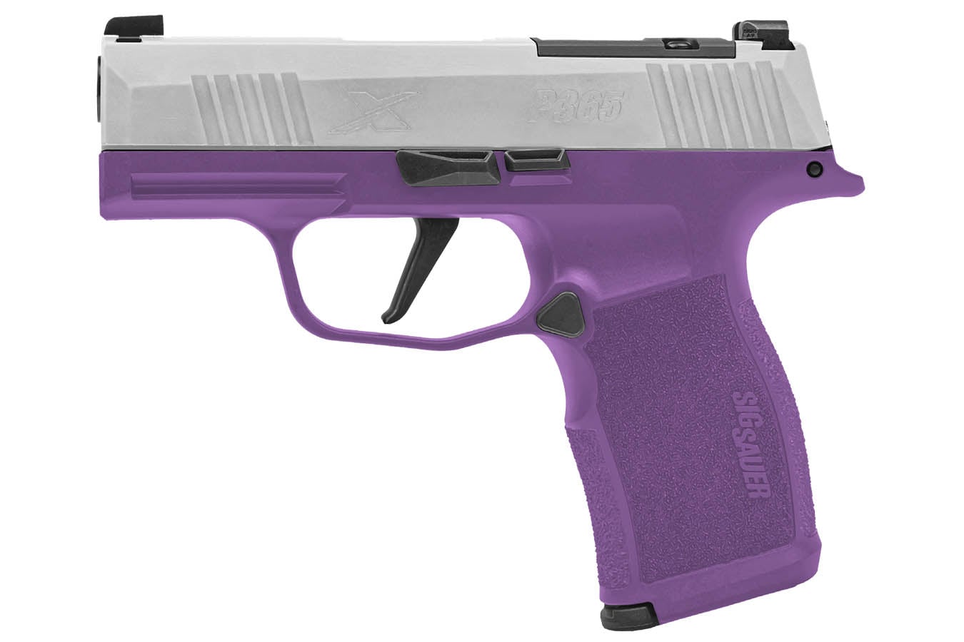 SIG SAUER P365X Optic-Ready 9mm Semi-Auto Pistol w/ Stainless and Purple Two-Tone Finish