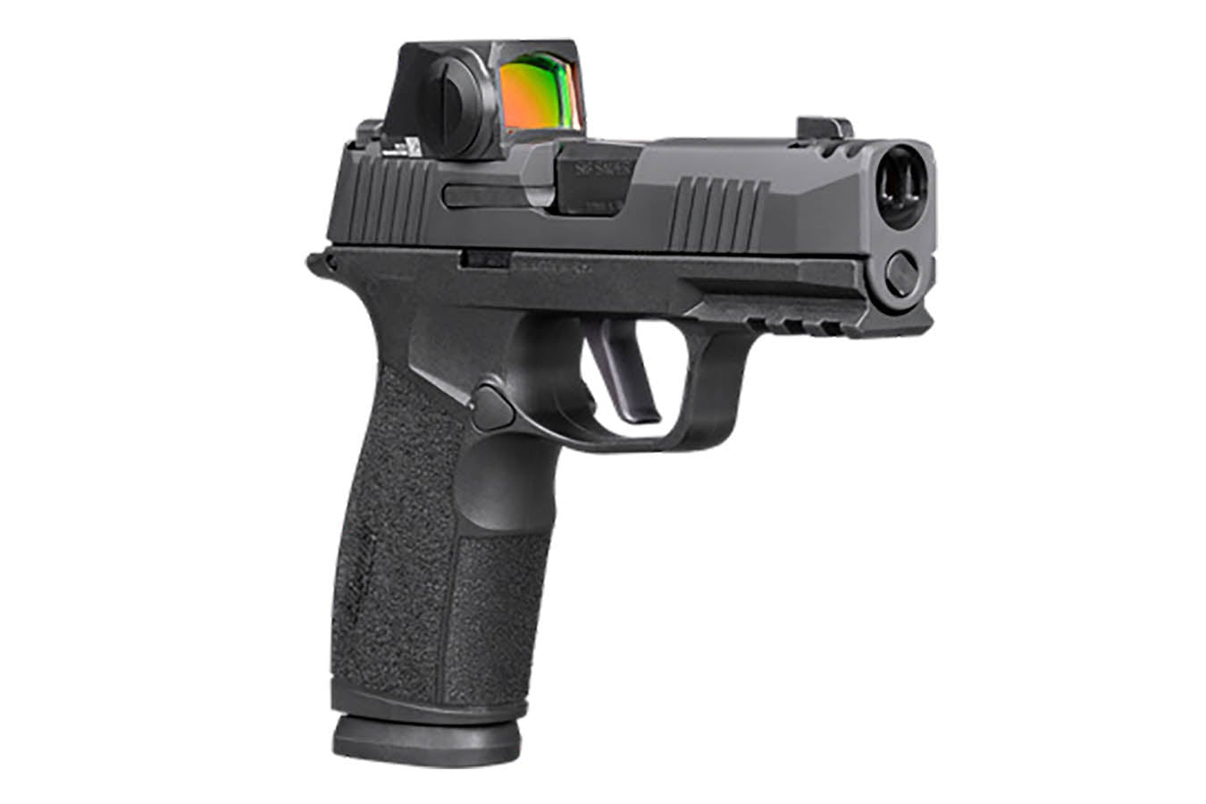 SIG SAUER P365-XMACRO Comp 9mm Optic Ready Pistol with ROMEOX Compact SIG-LOC Red Dot