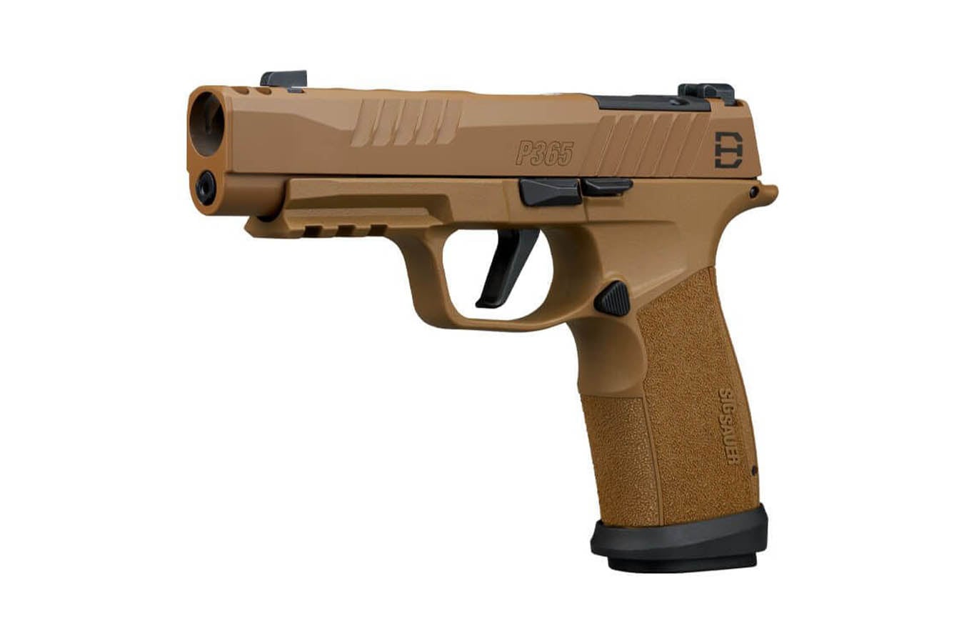 SIG SAUER P365-XF DH3 9mm Optic Ready Pistol with Compensated Slide and Coyote Cerakote Finish