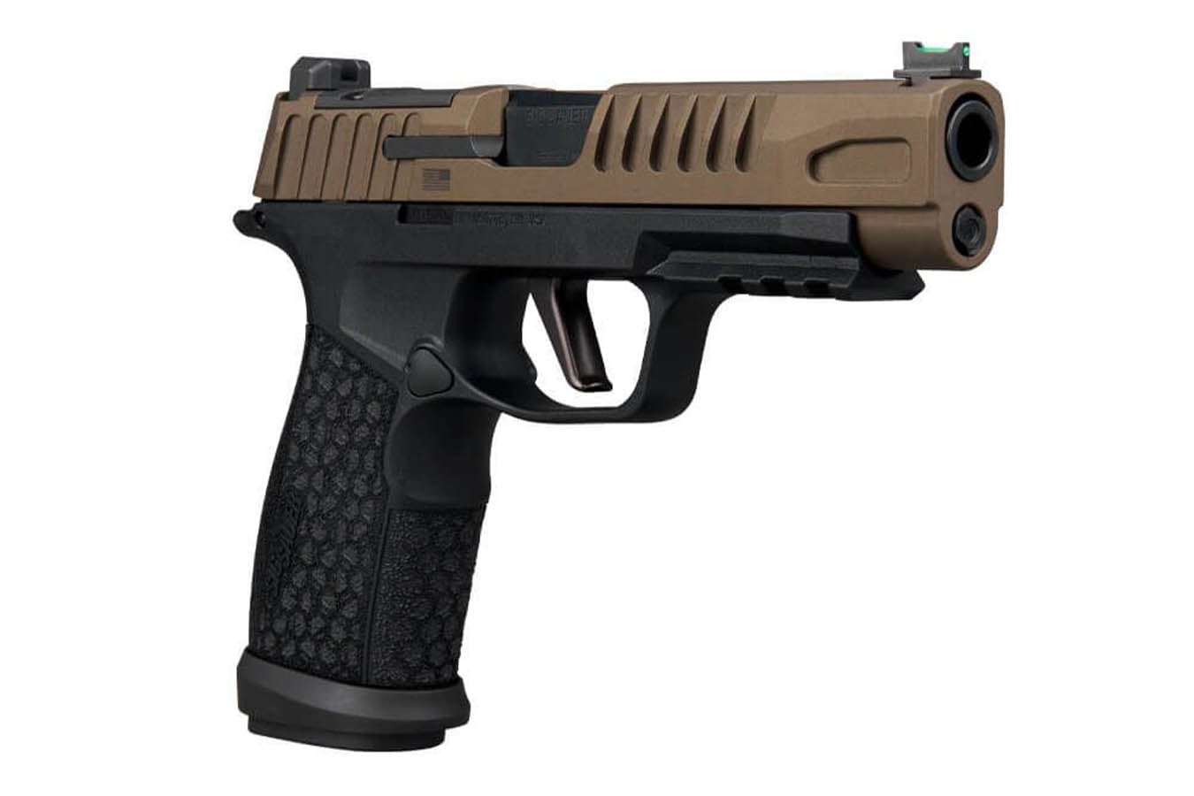 SIG SAUER P365-FUSE Freedom 9mm Optic Ready Pistol with Bronze Slide and Freedom Engraving