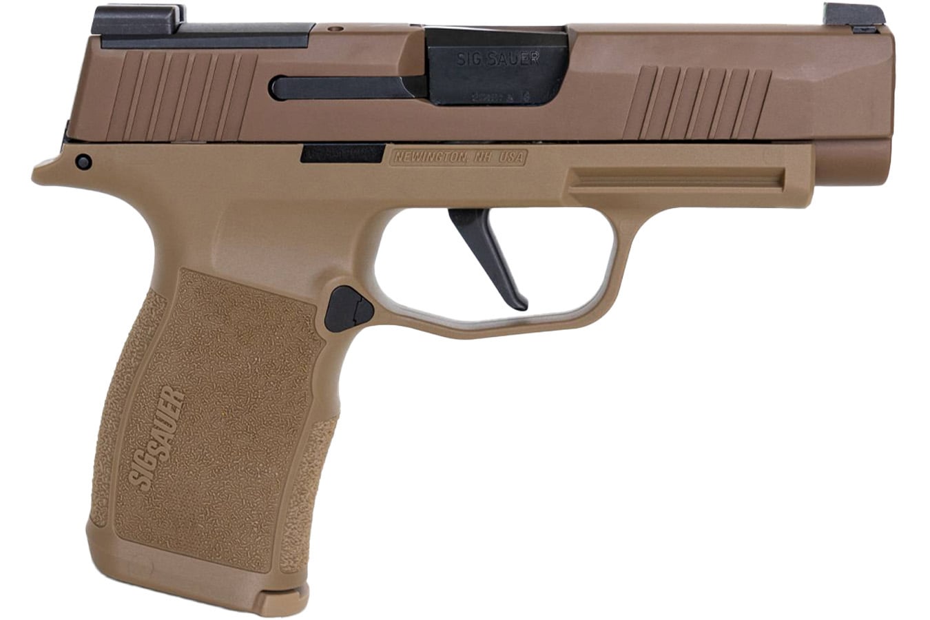 Sig Sauer P365 XL 2A 9mm Optic Ready Semi-Auto Pistol with Coyote Finish, Challenge Coin a